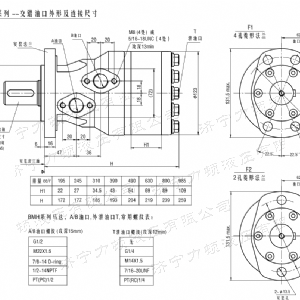 BMH系列交错油口完美体育（中国大陆）官方网站马达